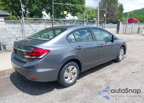 2013 Honda Civic Lx from USA, damaged, VIN 19XFB2F53DE041982